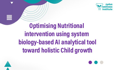 Optimizing nutritional intervention using system biology-based AI analytics tool toward holistic child growth I Dr KV Venkatesh